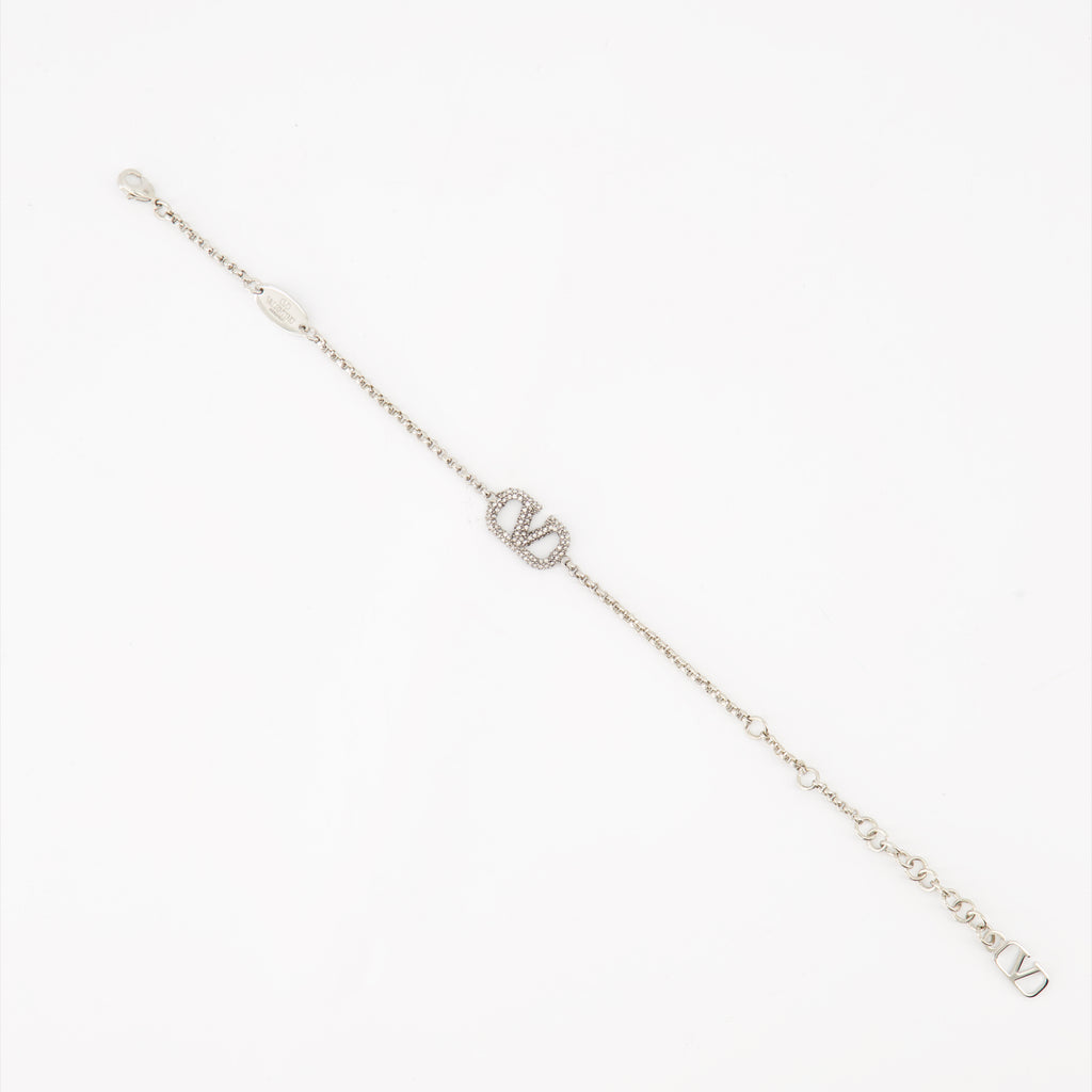 Joias Bracelet VLogo Valentino Garavani Prata Femme