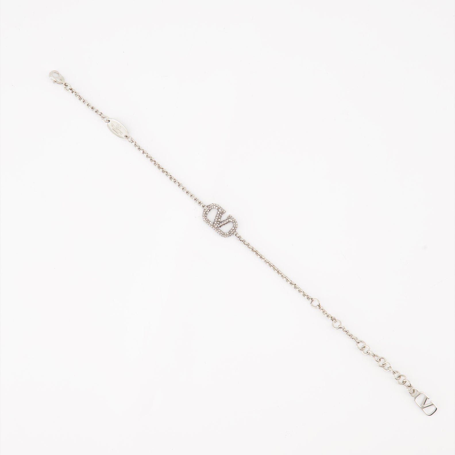 Joias Bracelet VLogo Valentino Garavani Prata Femme