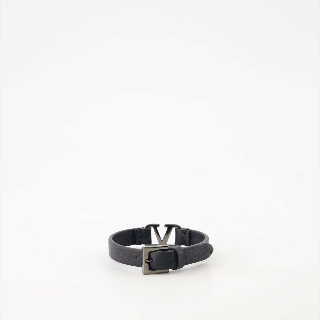 Joyería Bracelet VLogo Valentino Garavani Negro Homme