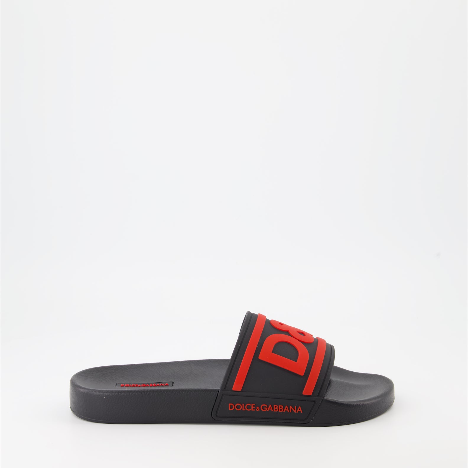 Scarpe aperte Claquettes D&G Dolce & Gabbana Nero Homme