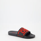 Scarpe aperte Claquettes D&G Dolce & Gabbana Nero Homme