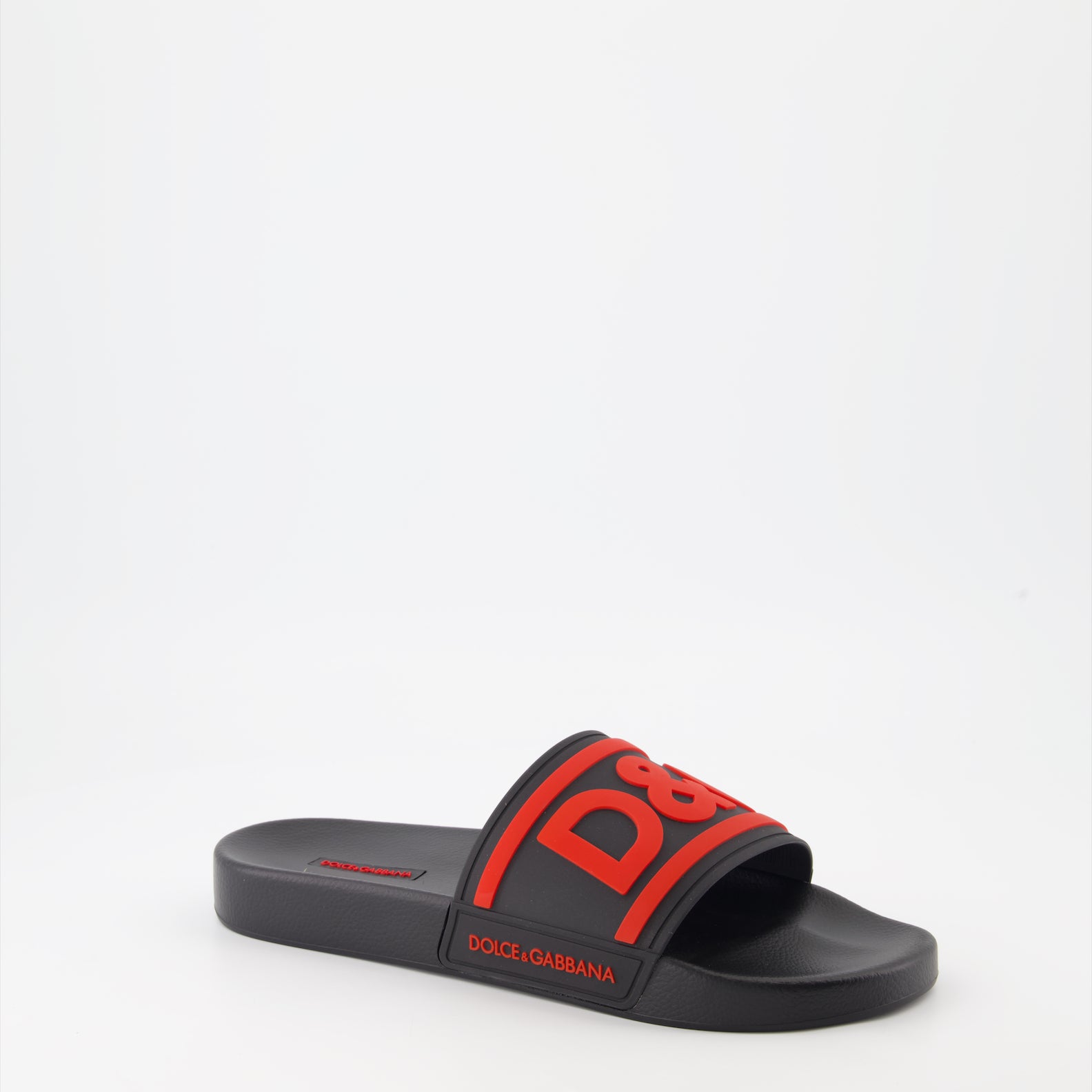 Scarpe aperte Claquettes D&G Dolce & Gabbana Nero Homme