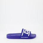 Open shoes D&amp;G slides Dolce & Gabbana Blue Man