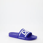 Open shoes D&amp;G slides Dolce & Gabbana Blue Man