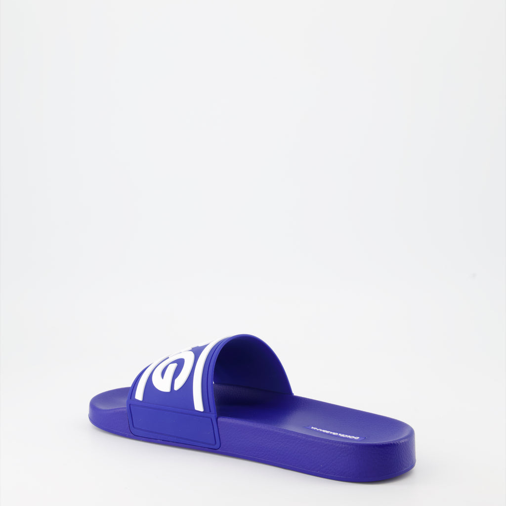 Open shoes D&amp;G slides Dolce & Gabbana Blue Man