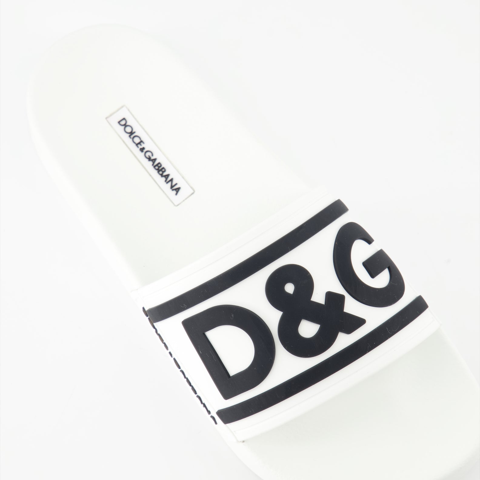Open shoes D&amp;G slides Dolce & Gabbana White Women