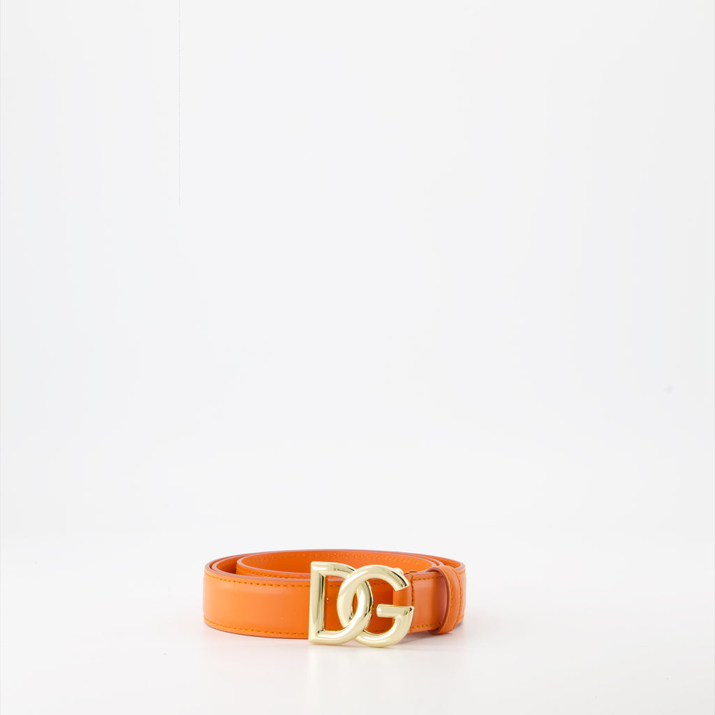 Belts DG Belt Dolce & Gabbana Orange Women