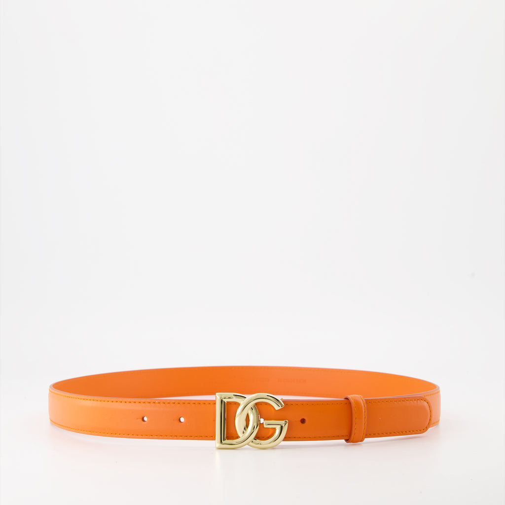 Belts DG Belt Dolce & Gabbana Orange Women