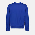 Sweatshirts Sweatshirt à logo plaque Dolce & Gabbana Bleu Homme