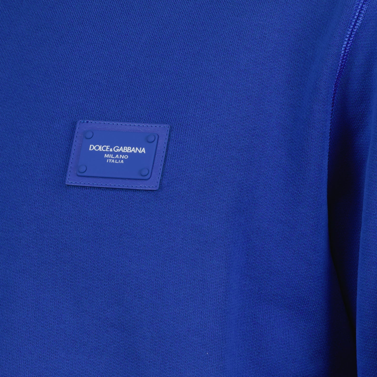 Sweatshirt à logo plaque