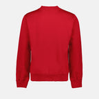 Sweatshirts Sweatshirt à logo plaque Dolce & Gabbana Rouge Homme