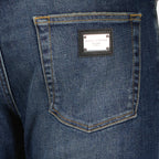 Hosen Jean droit Dolce & Gabbana Blau Homme