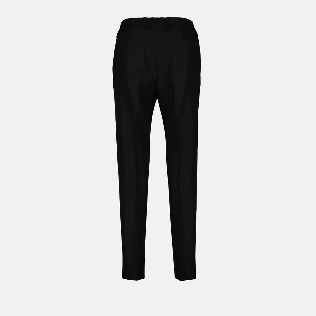 Pantaloni Pantaloni Plissettati Dolce & Gabbana Nero Homme