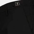Pantaloni Pantaloni Plissettati Dolce & Gabbana Nero Homme