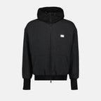 Vestes Bomber à logo plaque Dolce & Gabbana Gris Homme