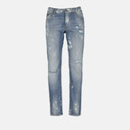Pants Distressed jeans Dolce & Gabbana Blue Man