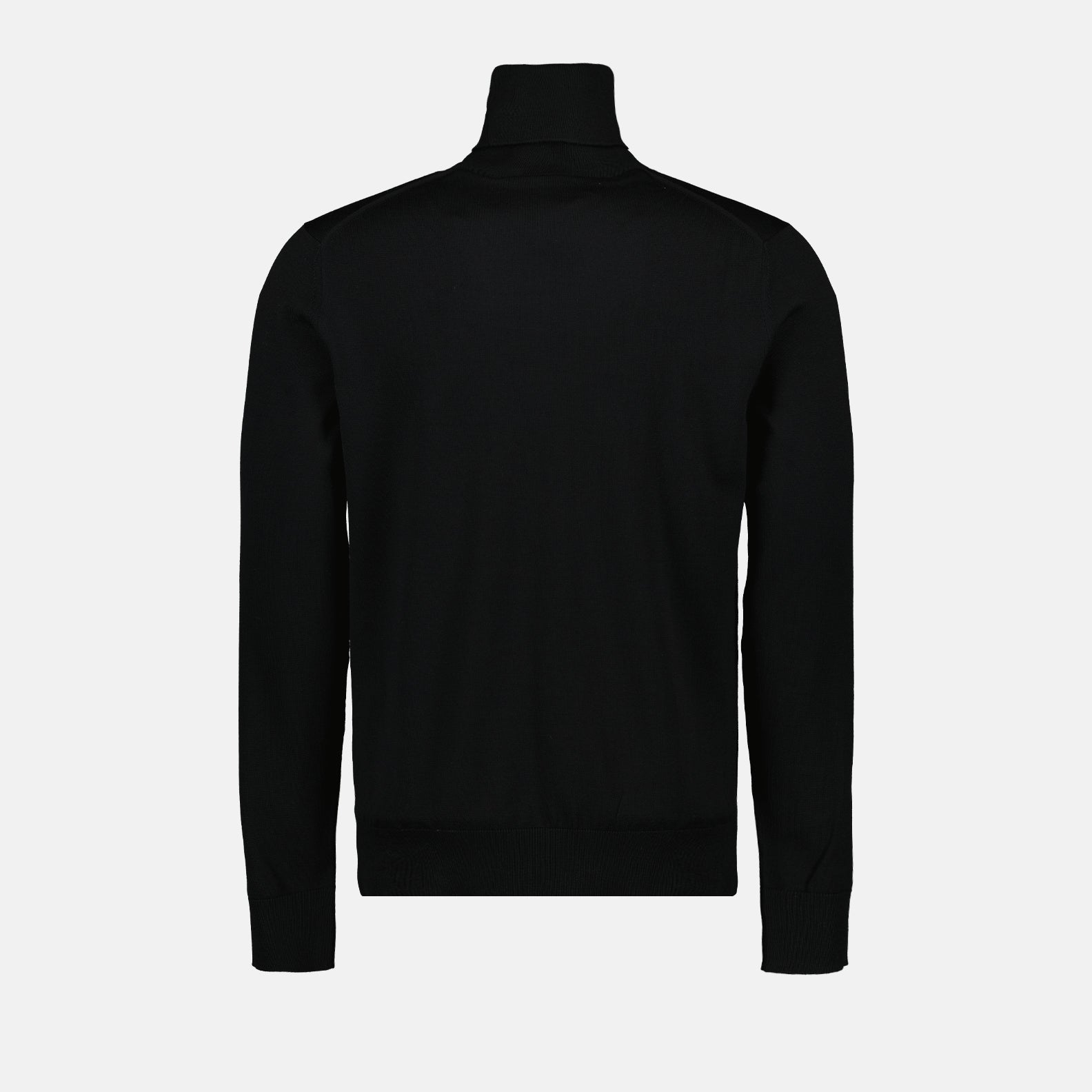 Prendas de punto Col roulé à logo plaque Dolce & Gabbana Negro Homme