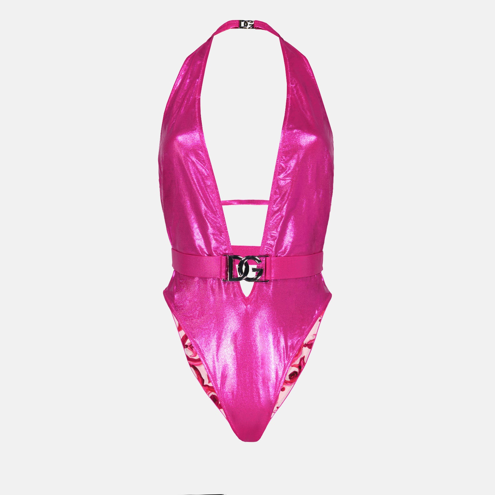 Maillot de bain en tissu métallique