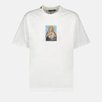 T-shirts T-shirt à imprimé religieux Dolce & Gabbana Blanc Homme