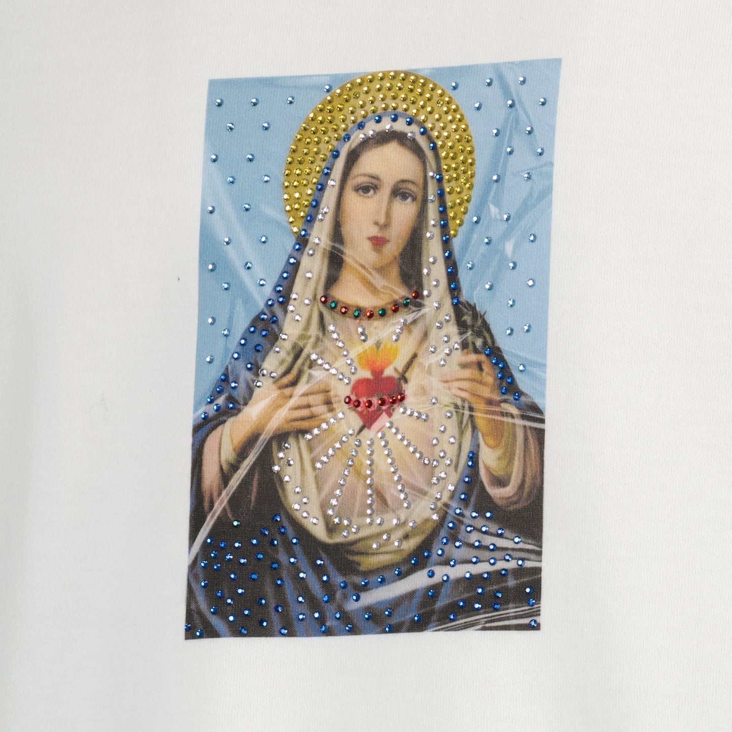 宗教的なプリント T シャツ