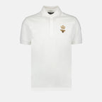Polo shirts Bee polo shirt Dolce & Gabbana White Man