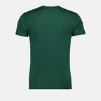T-shirts T-shirt à logo plaque Dolce & Gabbana Vert Homme