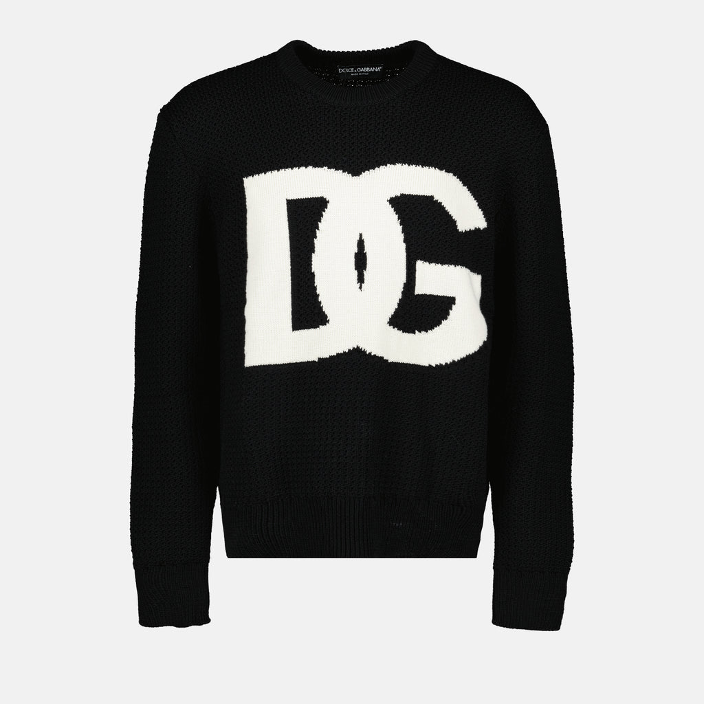 Maille Pull DG Dolce & Gabbana Noir Homme
