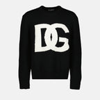 Maille Pull DG Dolce & Gabbana Noir Homme