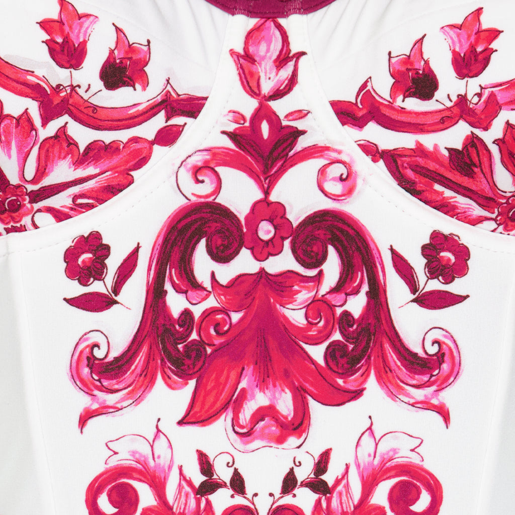 Strandmode Maillot de bain Majolique Dolce & Gabbana Rosa Femme