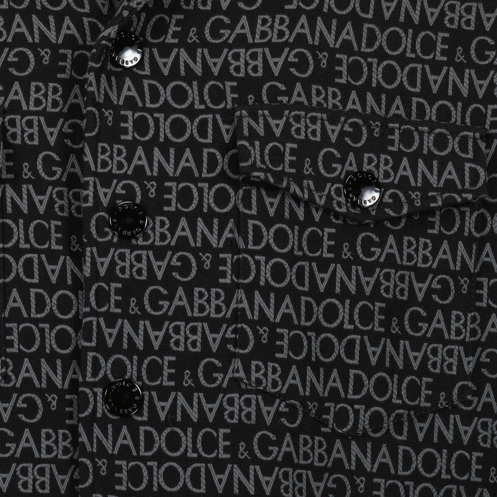 Camicie Camicia Monogrammata Dolce & Gabbana Grigio Homme