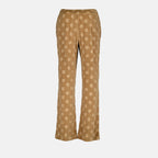 Hosen Pantalon jogging à logo Dolce & Gabbana Braun Homme