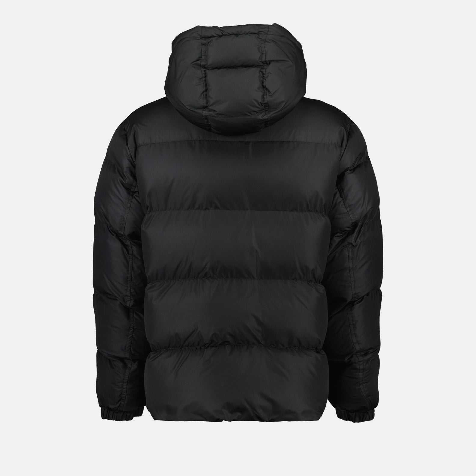 コート ロゴプレート ダウンジャケット Dolce & Gabbana 黒 男