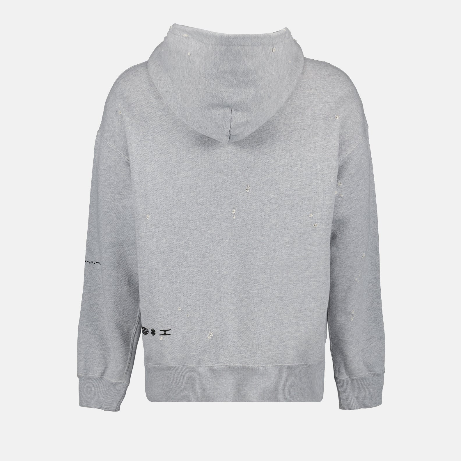 Sweatshirts Sweat à capuche imprimé Dolce & Gabbana Gris Homme