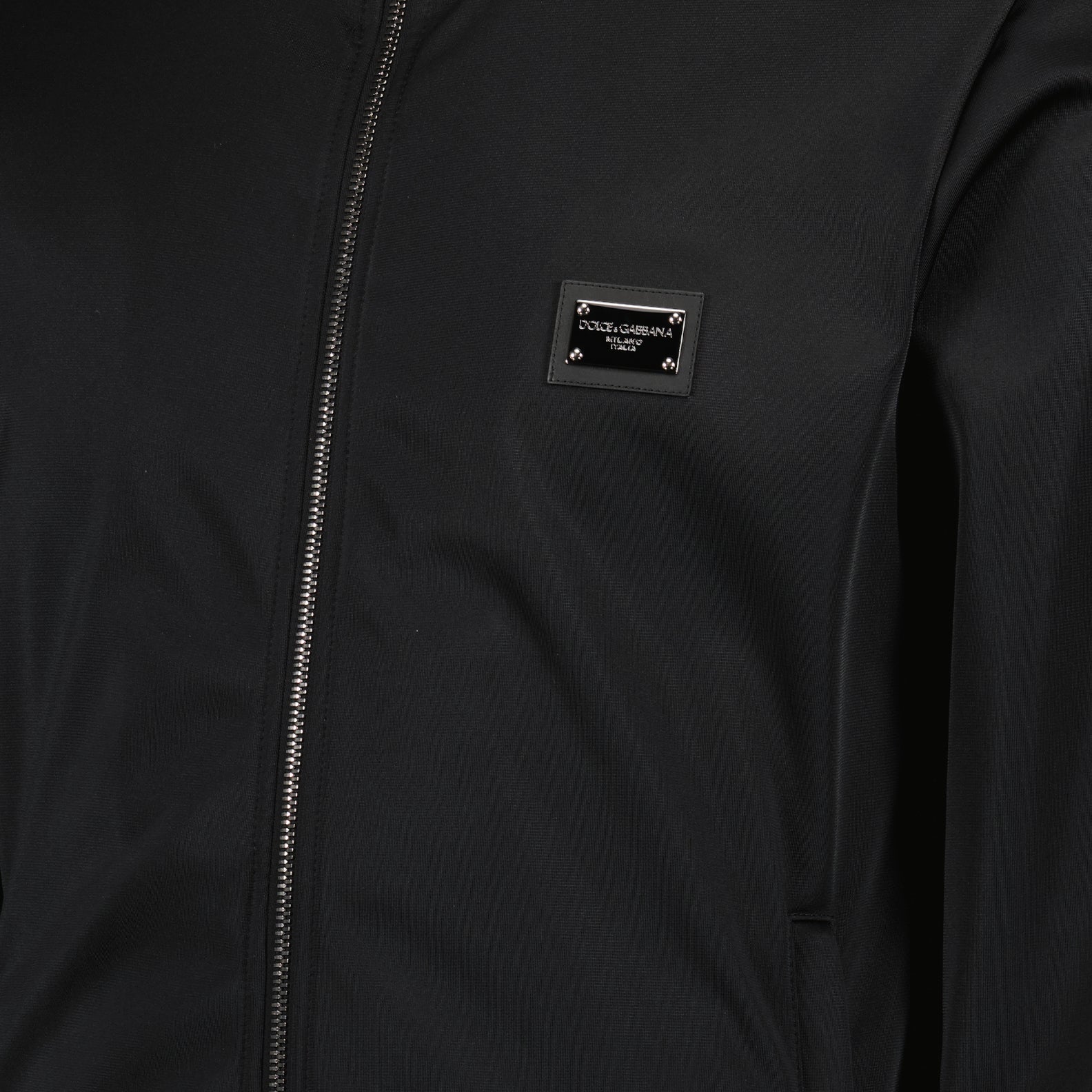 재킷 Veste à logo plaque Dolce & Gabbana 검은색 Homme