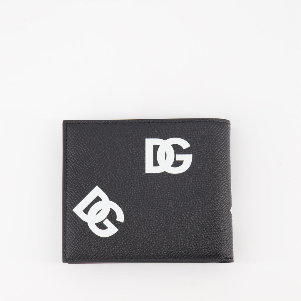 Petite maroquinerie Portefeuille DG all-over Dolce & Gabbana Noir Homme