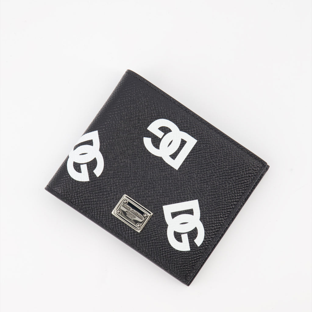Petite maroquinerie Portefeuille DG all-over Dolce & Gabbana Noir Homme