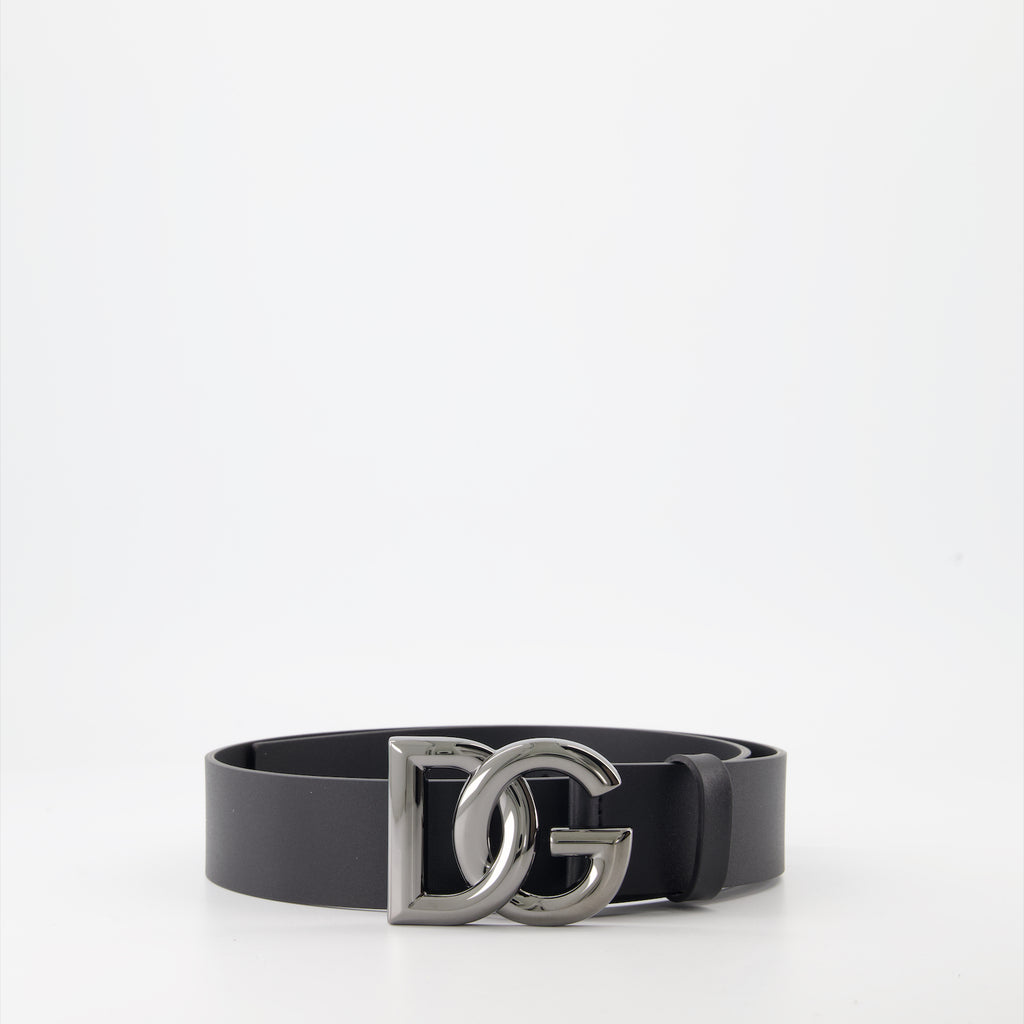 Ceintures Ceinture DG Dolce & Gabbana Noir Homme