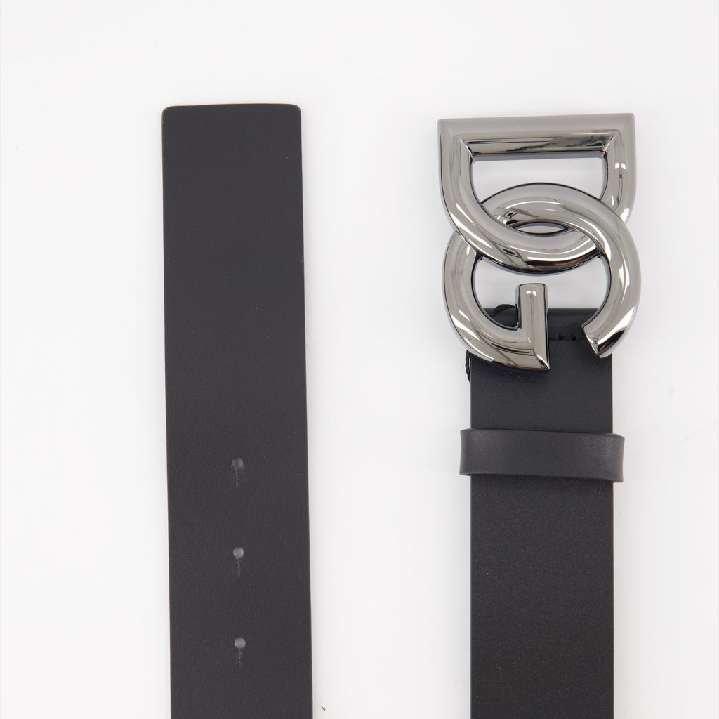 Ceintures Ceinture DG Dolce & Gabbana Noir Homme