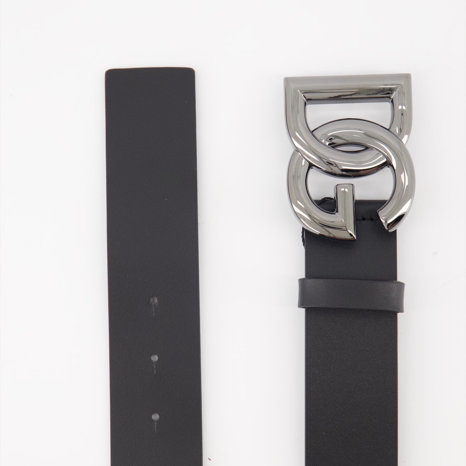 Ceintures Ceinture DG Dolce & Gabbana Noir Homme