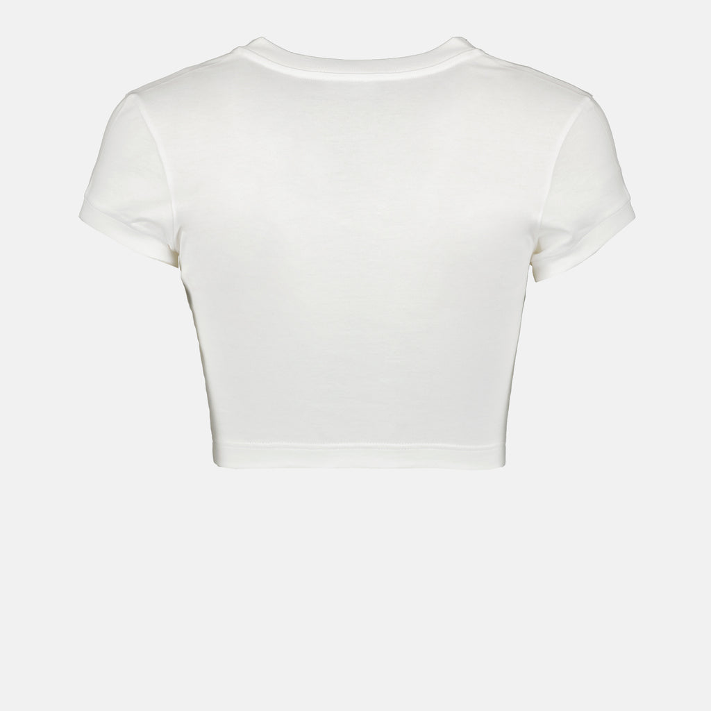 T-shirts DG cropped t-shirt Dolce & Gabbana White Women