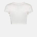 T-shirts DG cropped t-shirt Dolce & Gabbana White Women