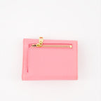 Small leather goods Logo plaque wallet Dolce & Gabbana Pink Women