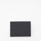Petite maroquinerie Porte-cartes à logo plaque Dolce & Gabbana Noir Femme