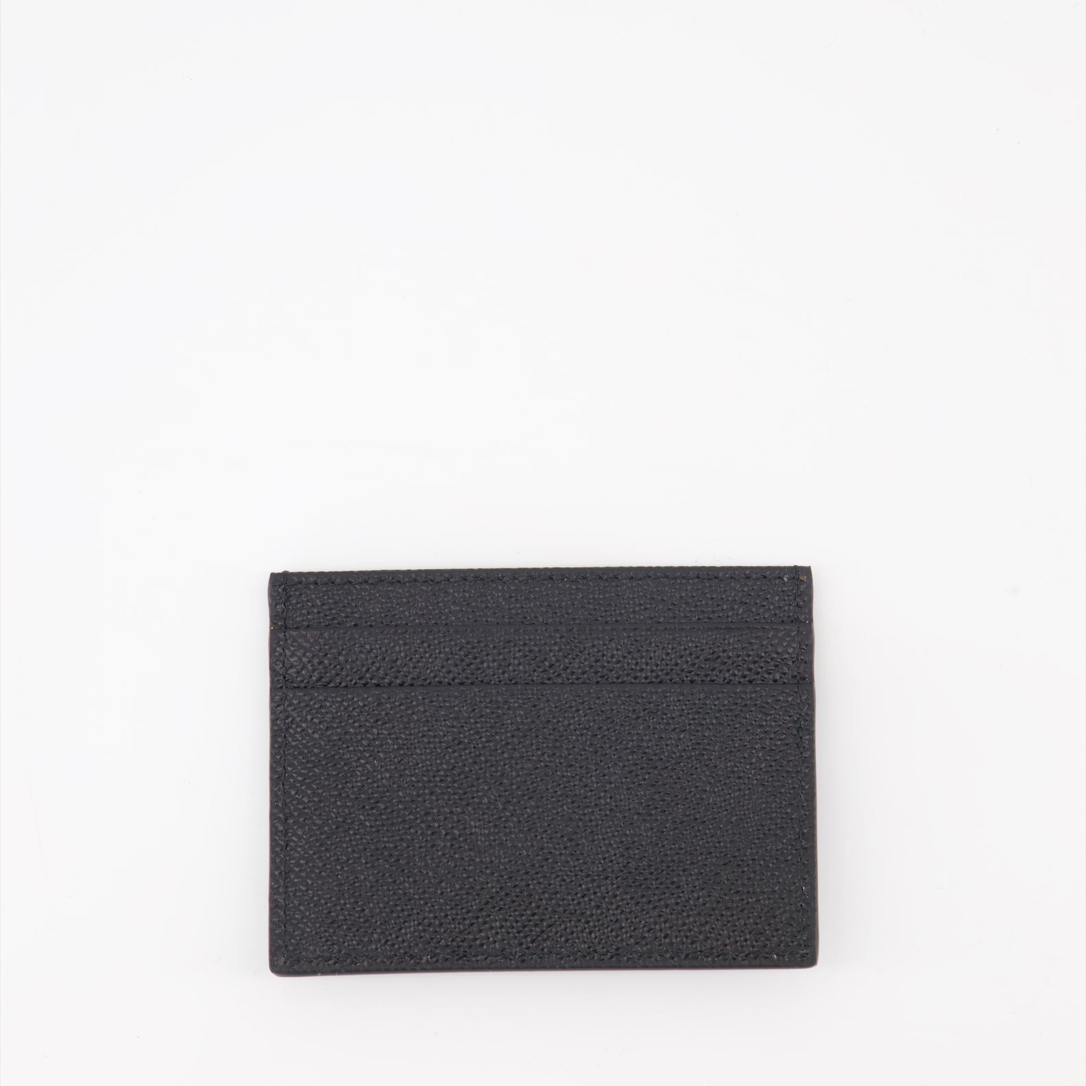 Piccola pelletteria Porte-cartes à logo plaque Dolce & Gabbana Nero Femme