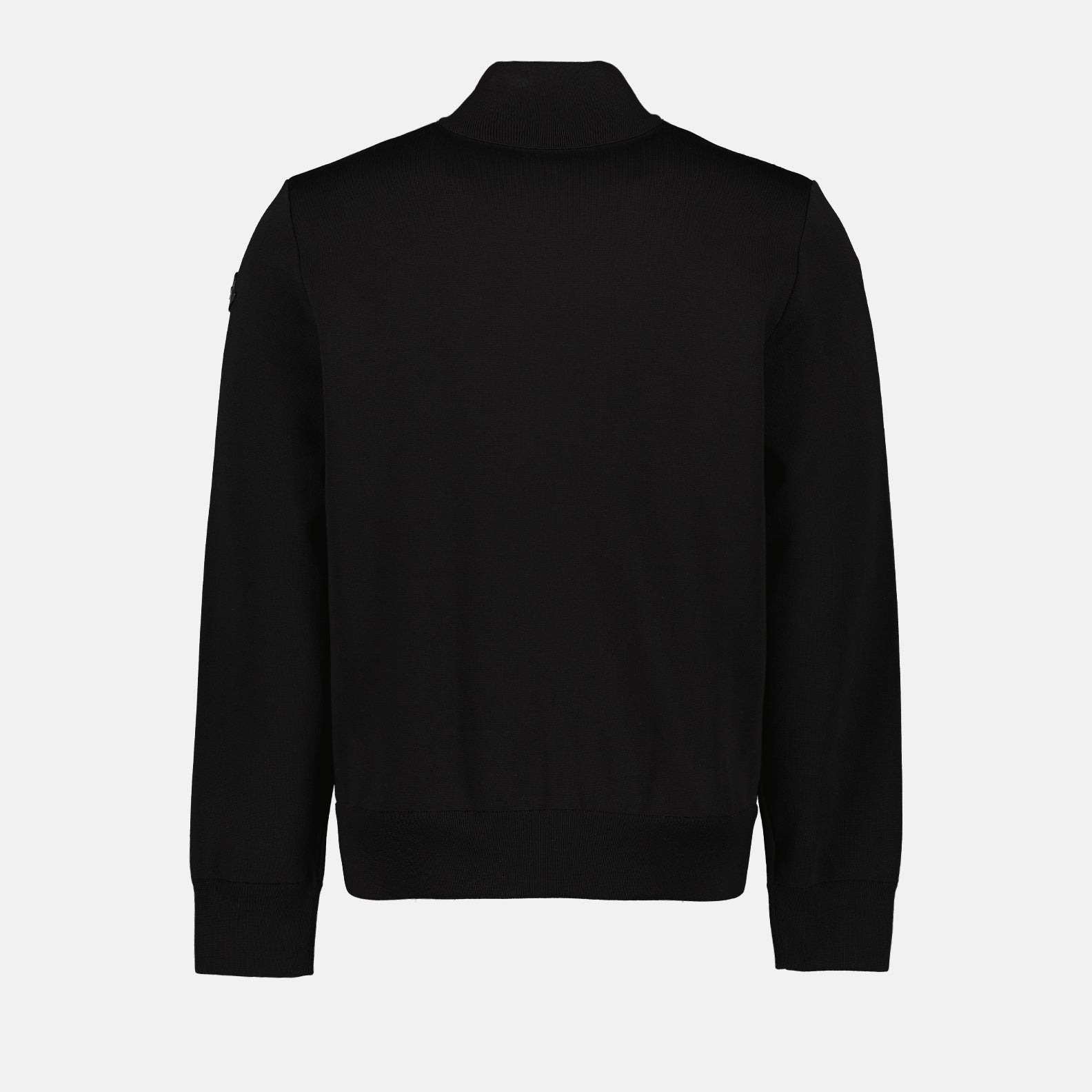 Vestes Veste bi-matière matelassée Moncler Noir Homme