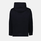 Sweatshirts Logo hoodie Moncler Blue Man