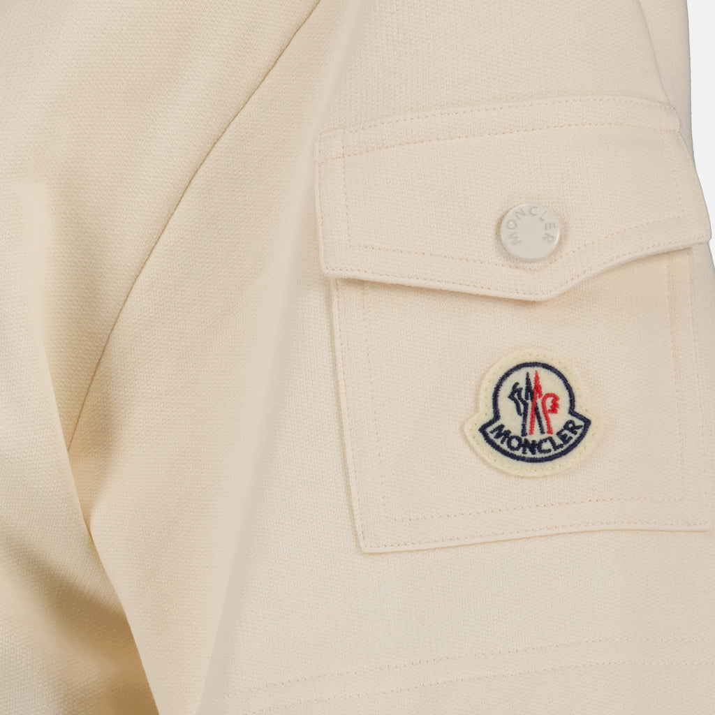 Robes Robe évasée Moncler Beige Femme