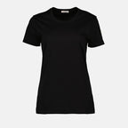 Camisetas T-shirt à logo Moncler Negro Femme