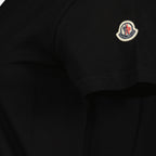 Camisetas T-shirt à logo Moncler Negro Femme