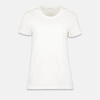 T-shirt T-shirt à logo Moncler Bianco Femme